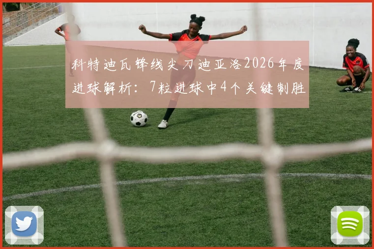 科特迪瓦锋线尖刀迪亚洛2026年度进球解析：7粒进球中4个关键制胜，大场面先生名不虚传